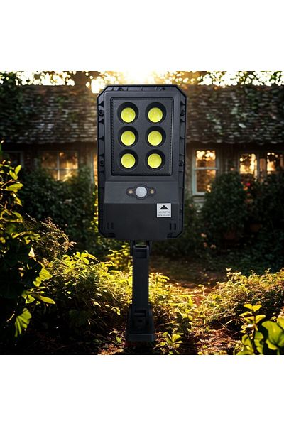 NEXTLY Lampa solara de exterior cu telecomanda NEXTLY, ajustabila, ABS, LL-690, negru