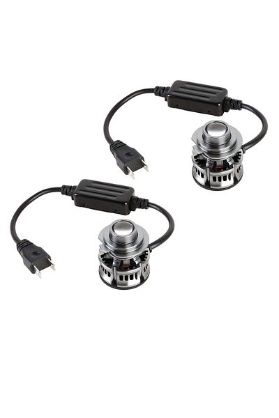 divendi-ro Set of 2 car bulbs V6 laser, H7 9006 LED, 100W, white, 6000K, 5200LM, 12V