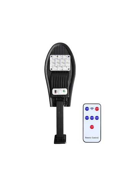 NEXTLY Lampa solara de exterior cu telecomanda NEXTLY, ajustabila, ABS, W776A, negru