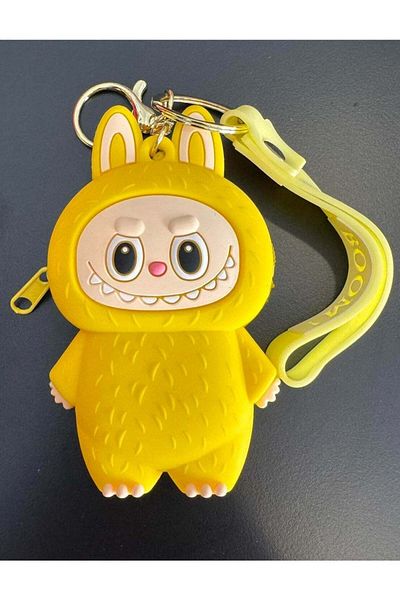 Toybox Labubu Doll 1st Generation Monsters Stress Relief Squishy Toy with Figures Keychain