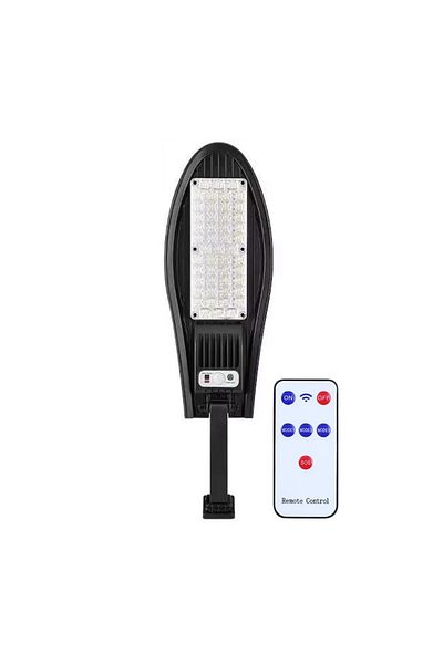 NEXTLY Lampa solara de exterior cu telecomanda NEXTLY, ajustabila, 49x4 leduri SMD, ABS, W778A, negru