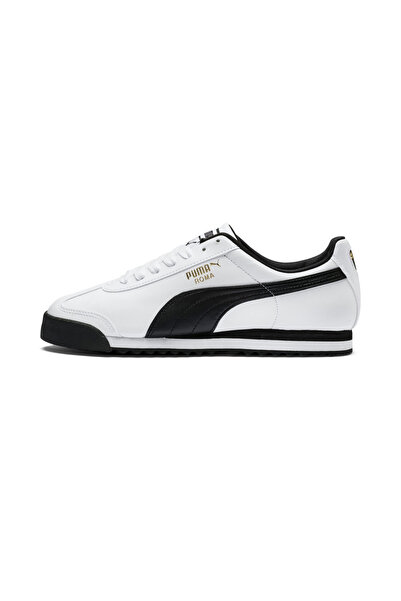 Puma Αθλητικά παπούτσια Roma Basic Unisex 353572-04 λευκό-μαύρο