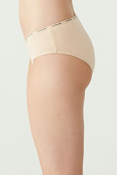 U.S. Polo Assn. 5 Pack, Cotton & Modal & Lycra, High Waist, Slip Panties Set