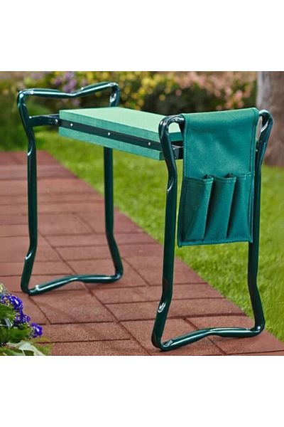 OEM Scaun pliabil pentru gradinarit cu buzunare, organizator unelte gradina, suport ergonomic