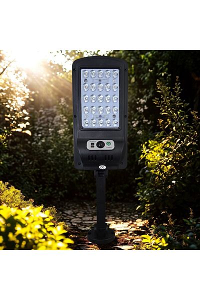NEXTLY Lampa solara de exterior cu telecomanda NEXTLY, ajustabila, ABS, W755-5, negru