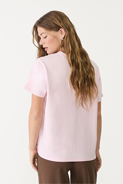 Stradivarius Basic heavy weight boxy fit T-shirt