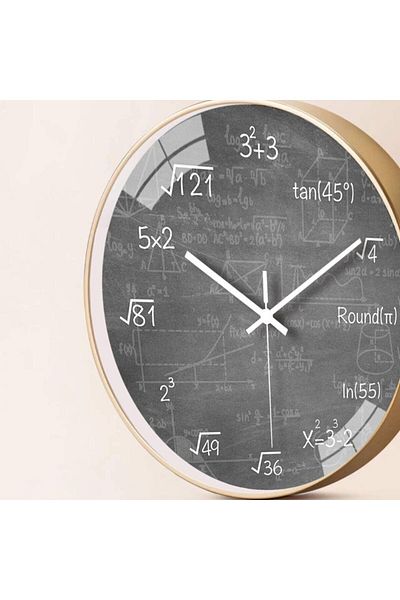 OEM Wall clock, Math lesson, 25 cm