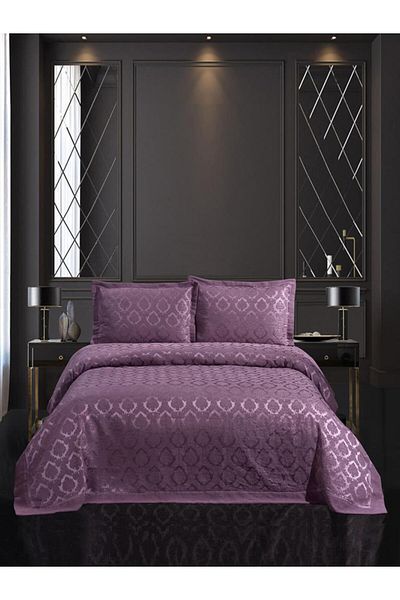 Karna Home Shonıl Marvella Bedspread Set