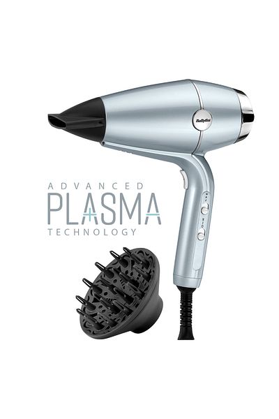 BABYLİSS DC Dryer 2100W plasma techno blue