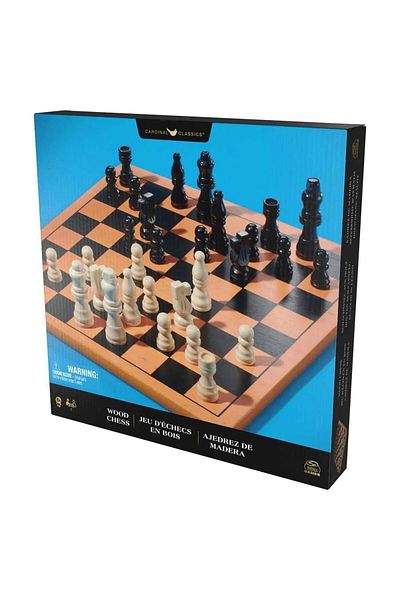 Spin Masters Spin Master wooden board chess board game