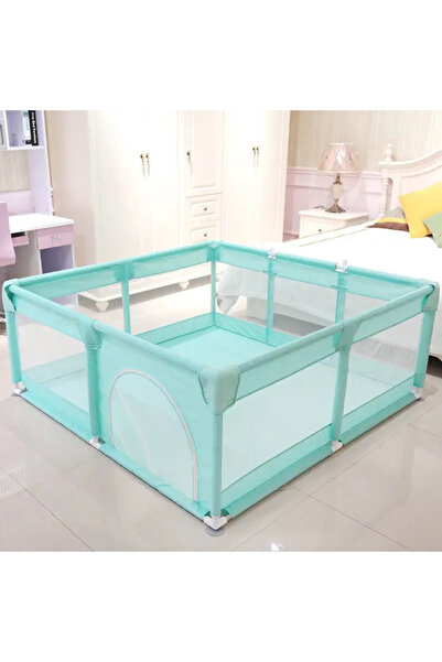 LUDIRO Tarc de Joaca pentru Copii, 1-5 Ani, 180x150x66 Cm, Verde