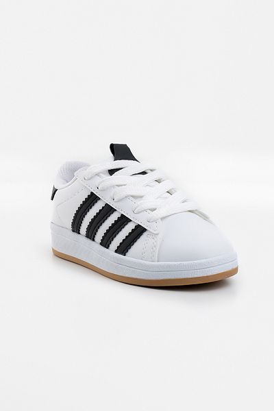 Shupe Women's White Black Sports Shoes Sneaker