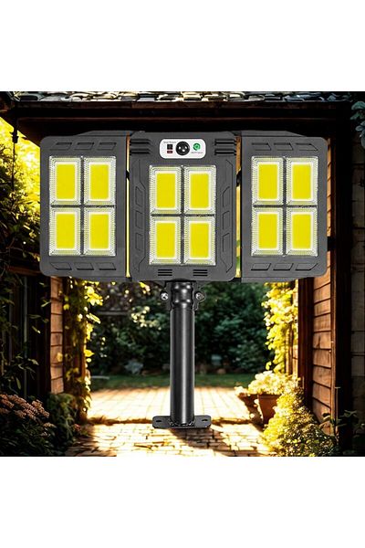 NEXTLY Lampa solara de exterior cu telecomanda NEXTLY, brate reglabile, ABS, W786-4, negru