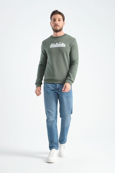 Shooter Sportswear Ανδρικό φούτερ Elite Class Χακί Μη αποσπώμενη εκτύπωση Standard Fit
