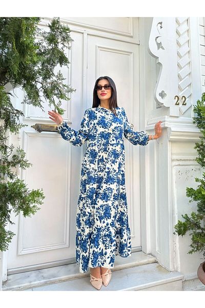 ikomteks Καλοκαιρινό φόρεμα Modal Fabric