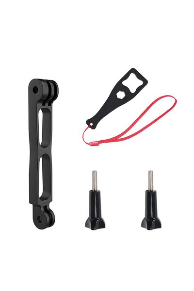 SUREWO Short extension, Surewo, for panoramic filming with Insta 360 X4, Osmo Action 5 Pro, GoPro Hero 1