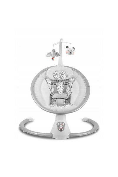 Ricokids Leagan electric cu vibratii muzica si jucarii Ricokids Gri