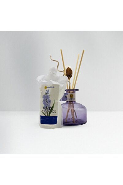 Smell Smile Long Lasting Fragrance White Lavender Reed Diffuser Purple 200ml S235
