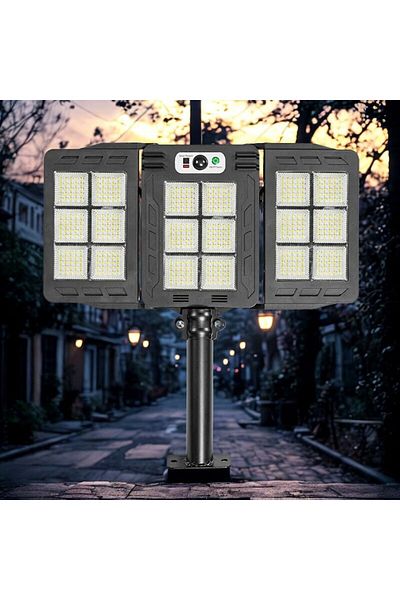 NEXTLY Lampa solara de exterior cu telecomanda NEXTLY, brate reglabile, ABS, W785-6, negru