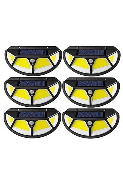 divendi-ro 6 x SH -122 LED COB solar lamp with motion sensor and 3 light modes