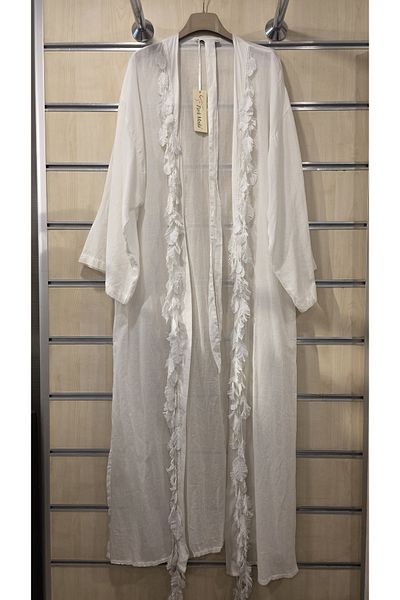 Park Moda Kimono Leaf Cotton