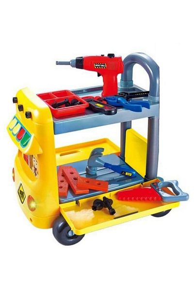 ideal STORE Interactive Trolley with 2 in 1 Tools idealSTORE Little Master, Dimensions 43 x 31 x 46 cm, Accessorize