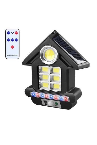 NEXTLY Lampa solara de exterior cu telecomanda NEXTLY, ABS, CL-S180, negru