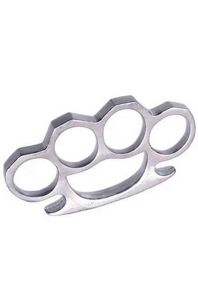 dalimag Pumnal de autoapărare, Knuckle Simple, Gri, 0,5 cm