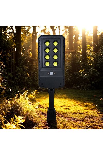 NEXTLY Lampa solara de exterior cu telecomanda NEXTLY, ajustabila, 112 leduri COB, ABS, LL-608, negru