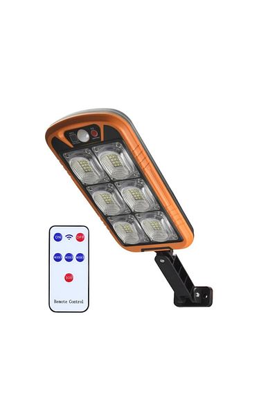 NEXTLY Lampa solara de exterior cu telecomanda NEXTLY, ajustabila, ABS, ZB-150A, negru-maro