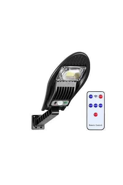 NEXTLY Lampa solara de exterior cu telecomanda NEXTLY, ajustabila, ABS, W776B, negru