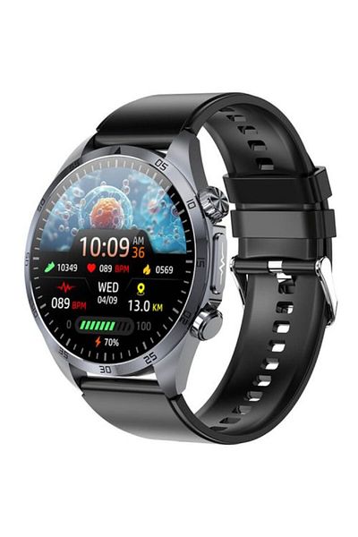VALDUS Ceas Smartwatch, Ve57 Pro, Tensiune Arteriala, Terapie Cu Impulsuri, Monitorizare Saturatie
