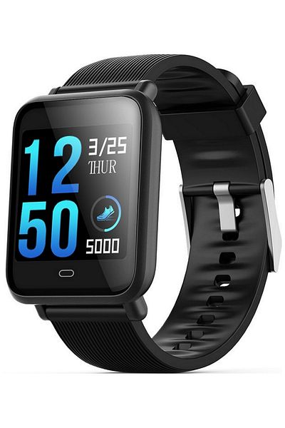 IDL Quattro 9 Smartwatch and Fitness Bracelet, with Heart Rate Monitoring, Steps, Calories, Message Notification