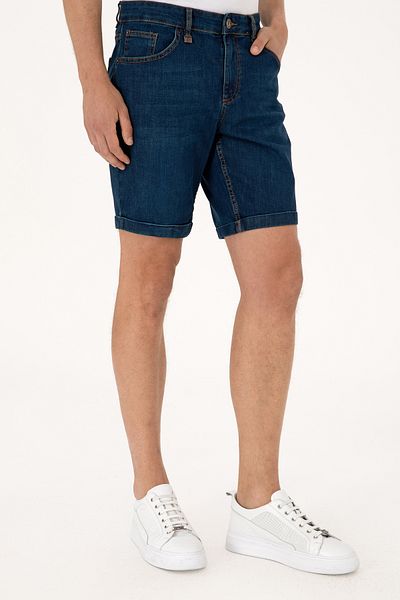 U.S. Polo Assn. شورت جينز أخضر للرجال 50306058-DN0030