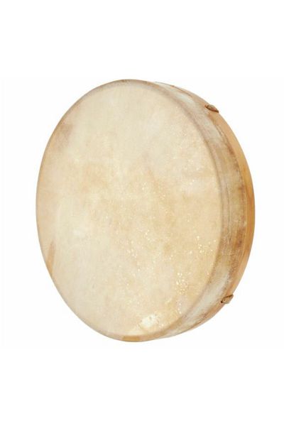 OEM Shamanic drum made of goatskin, adjustable, stick included, diameter 45 cm