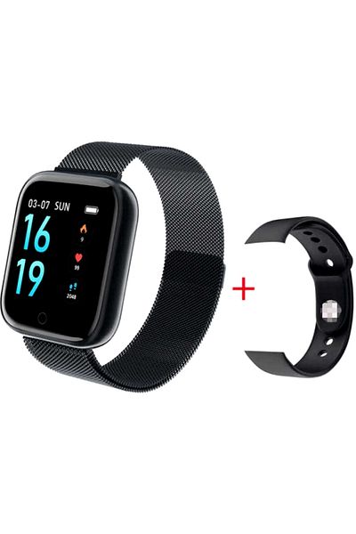 ideal STORE IdealSTORE Tiger 70 SmartWatch and Fitness Bracelet, Silicone and Metal Bracelets, 1.45 Display