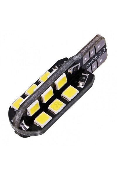 ideal STORE Bec auto LED IdealSTORE T10 2835 cu 24 SMD 5W ALB 12V ,CANBUS JSUN01