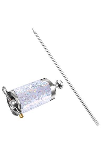 Minetgnon Toiag extensibil automat cu siguranță, Minetgnon, Metal, 150 cm, Argintiu