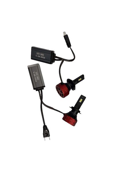 divendi-ro Set of 2 LED bulbs T8 H7, super-canbus, 200W, 20000LM, 6000K