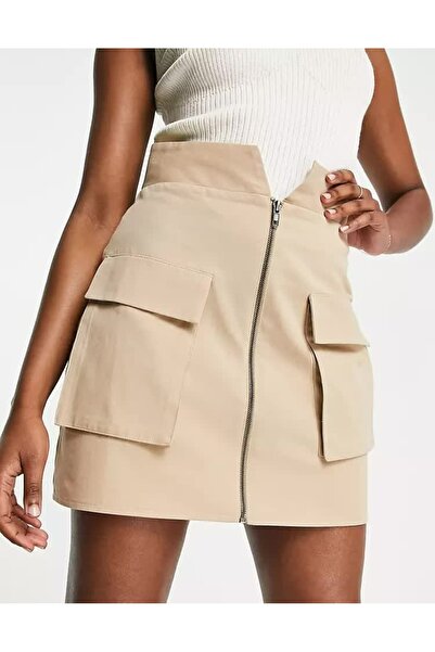 Pientro KADIN DİZ ÜSTÜ MİNİ ETEK