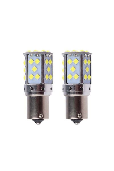 divendi-ro Set of 2 car LED bulbs BA15S 35 SMD 3030 CANBUS, 18W, 6000K, 12V, White