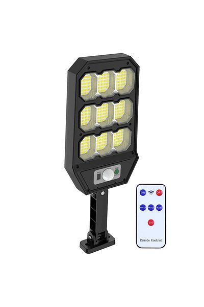 NEXTLY Lampa solara de exterior cu telecomanda NEXTLY, ajustabila, 279 leduri SMD, ABS, LF-1769, negru
