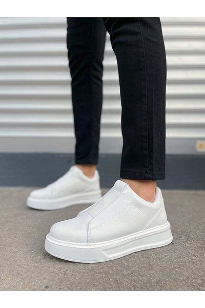 Zerenyus JY007 Alba Elastic Casual Ανδρικό Sneaker - Λευκό