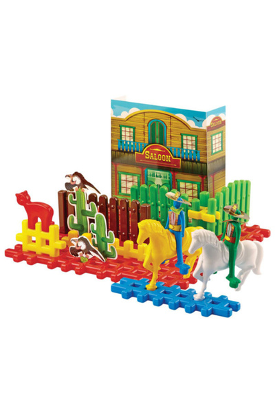 Marionex Set constructii vafe 16 piese Wild West