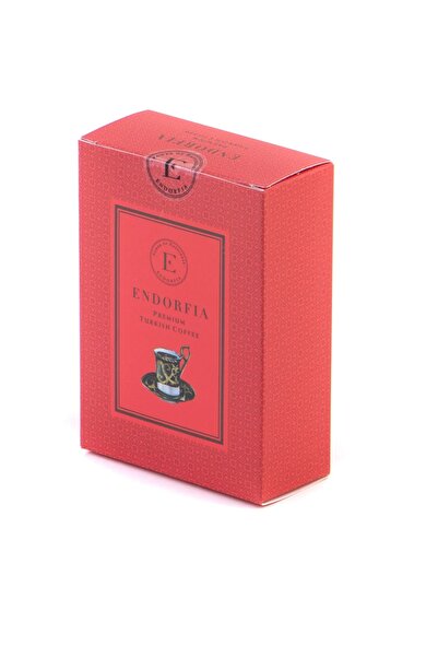 endorfia القهوة التركية الفاخرة - حمراء - قهوة هدية
