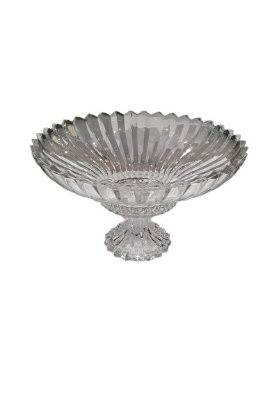 B&D وعاء فاكهة كريستالي مع حامل من بي آند دي