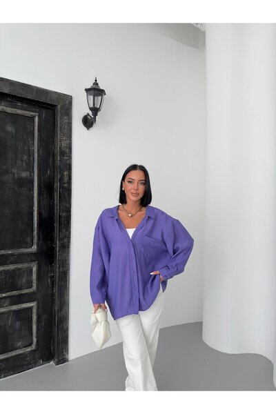 fatoş butik Oversize Kadın Gömlek