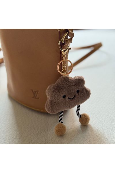 Keçelove Cloud Figured Bag Charm, Bag Accessory