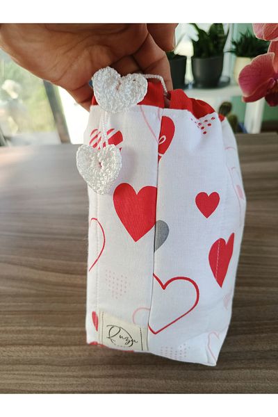 Zuzuwares Cream Perfume Travel Care Bag