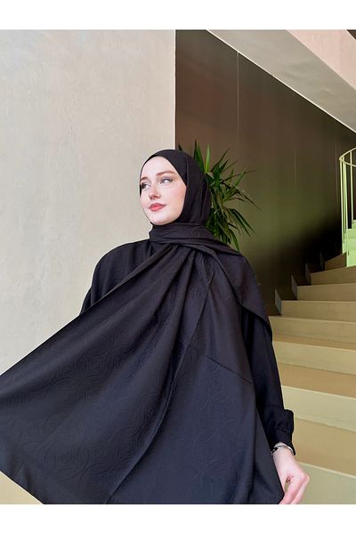 hijabchi Εθνικό Τζακάρ Εσάρπα Μοτίβο Αστερίας Ιβύς -
